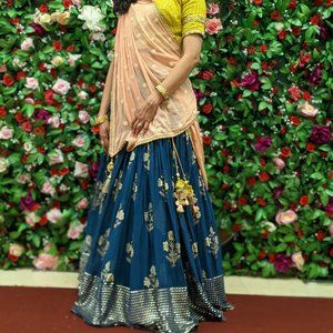 Blue Lehenga Choli